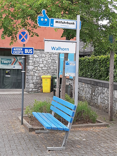 LONTZEN-Dorf-Richtungsschilder